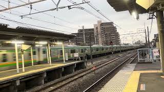 【良い音】E233系3000番代東北線快速列車白岡駅通過