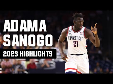 Adama Sanogo 2023 NCAA tournament highlights