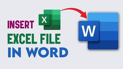 Een Excel-blad in Word invoegen | Een Excel-bestand in Word insluiten