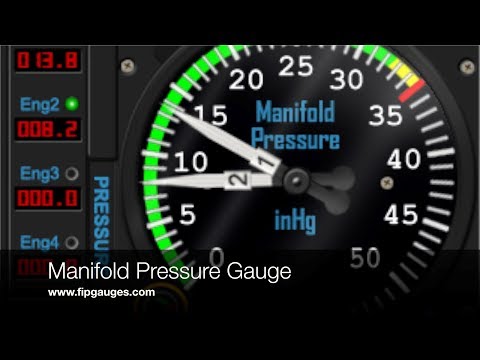 Manifold Pressure Gauge