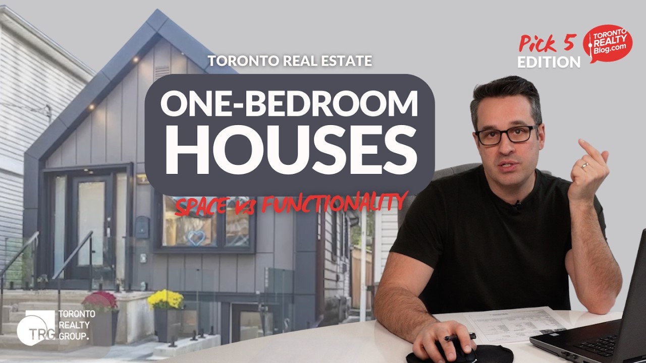 One-Bedroom Houses Across Toronto: Space vs. Functionality | Pick 5 Edition