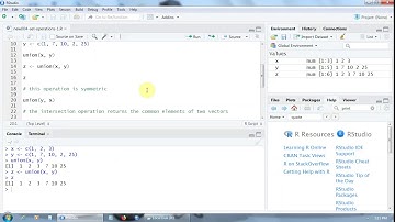R Programming Know How - Set Operations (1)