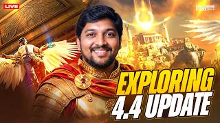 FINALLY NEW 4.4 UPDATE IS HEREEEE🔥LET'S EXPLORE 😍 || BGMI LIVE TELUGU | 2329