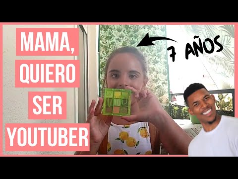 😯¿Youtuber con 7 AÑOS? BEAUTY VLOGGER en prácticas 😂