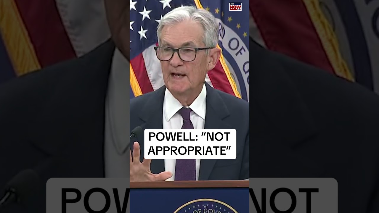 Fed Chair Powell declines to comment on the U.S. dollar. 