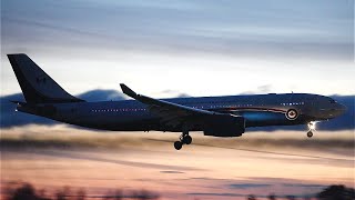 AMAZING RCAF A330 Night Time Arrival into Ottawa (YOW)!