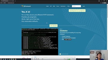 Install Yii 2 Framework Advanced Template (MyMart) - Latihan