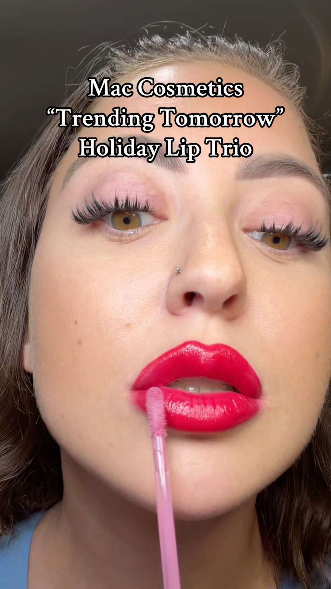 Mac “Trending Tomorrow” Holiday Edition Lip Trio 🎁 Tryon + First