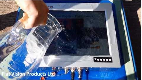 RuggedVision N 15" High Bright (sunlight readable) LCD Monitor - Outdoor testing