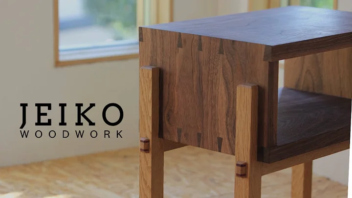 Making A Wooden Bedside Table/Nightstand With Hand-Cut Dovetails