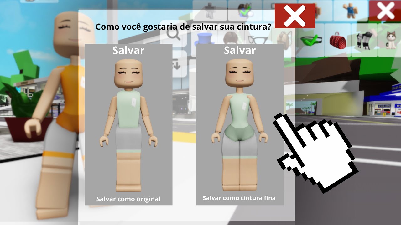 H4CK ATUALIZADO pra Ter Cintura Fina (Estilo Pilchera) no Brookhaven! (Expira em 24h!