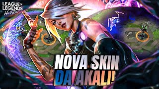 AKALI TRUE DAMAGE + RUNA ATUALIZADA DPS DO NERF NO PÉZINHO! LoL Wild Rift