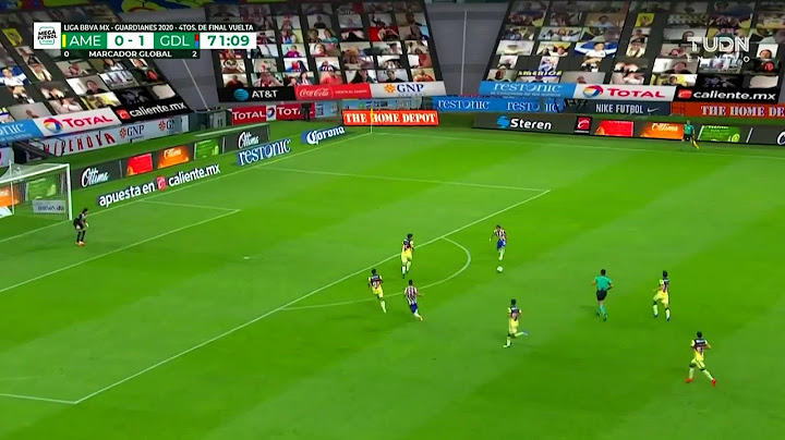 Gol del chicote América VS Chivas 1/4 de final