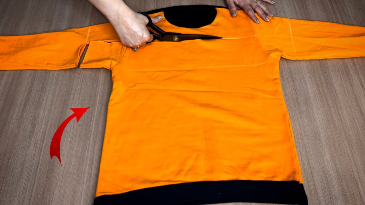 ✅💥 [DIY] Fantastic tutorial!don't throw away old clothes to turn them into new clothes|shorts|shirts