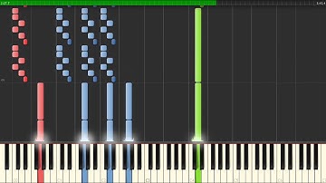 Toxicity — System Of A Down, How To Play on Piano  Synthesia Tutorial