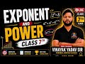 Class 7 Maths Exponents and Powers | Live Class | Ignited Classes