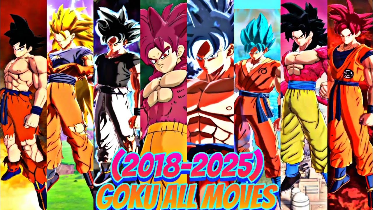 (2018-2025) Goku Special and Ultimate Moves Animation!!! 🔥 IN DRAGON BALL LEGENDS
