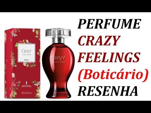 Perfume Crazy Feelings Colônia Boticollection 100ml Original O Boticário