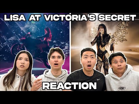 LISA VICTORIA SECRET PERFORMANCES REACTION! | Rockstar + Moonlit Floor