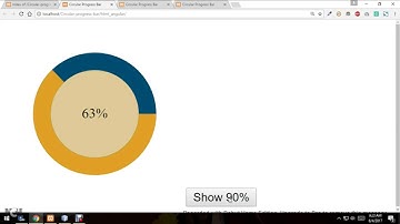 Circular Progress Bar in Js, jQuery, AngularJs [With Source Code]