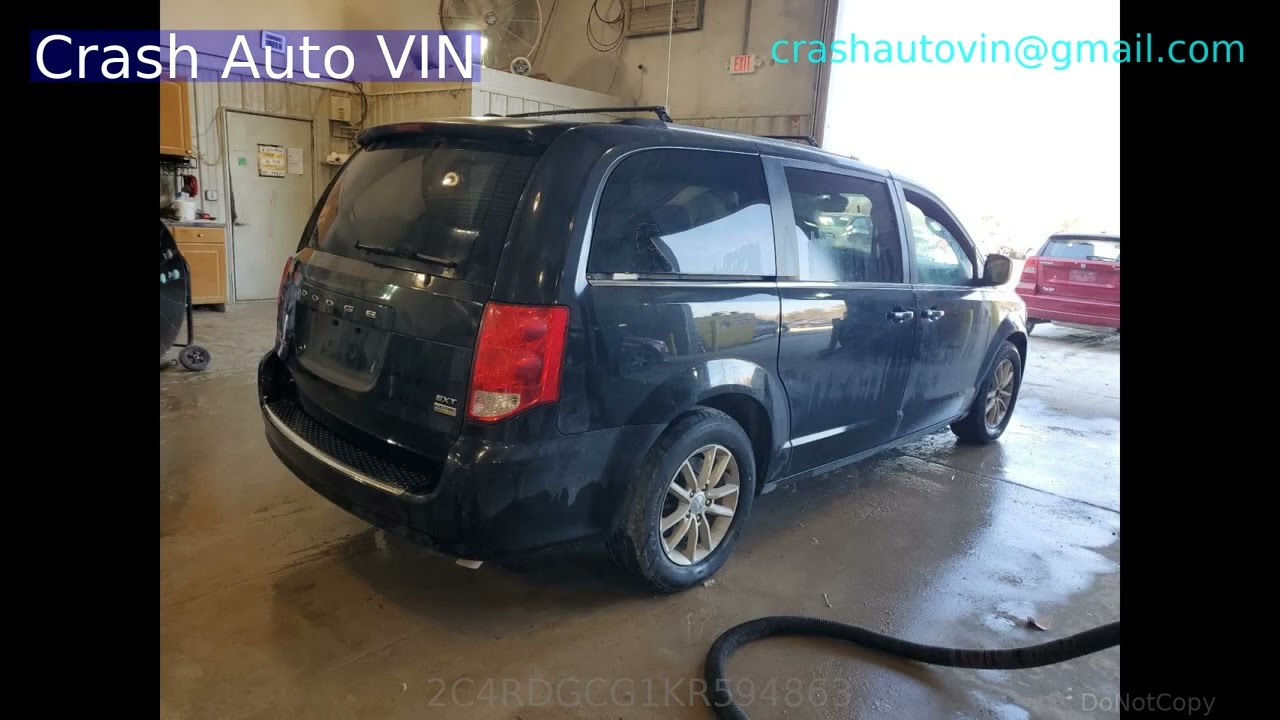 2C4RDGCG1KR594863 dodge 2019 caravan