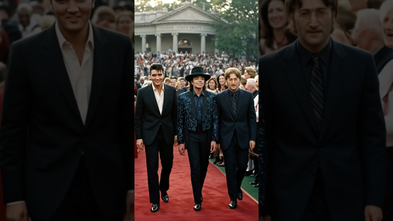 Elvis, MJ & Lennon Walk the Red Carpet at University?! 😱✨ 
