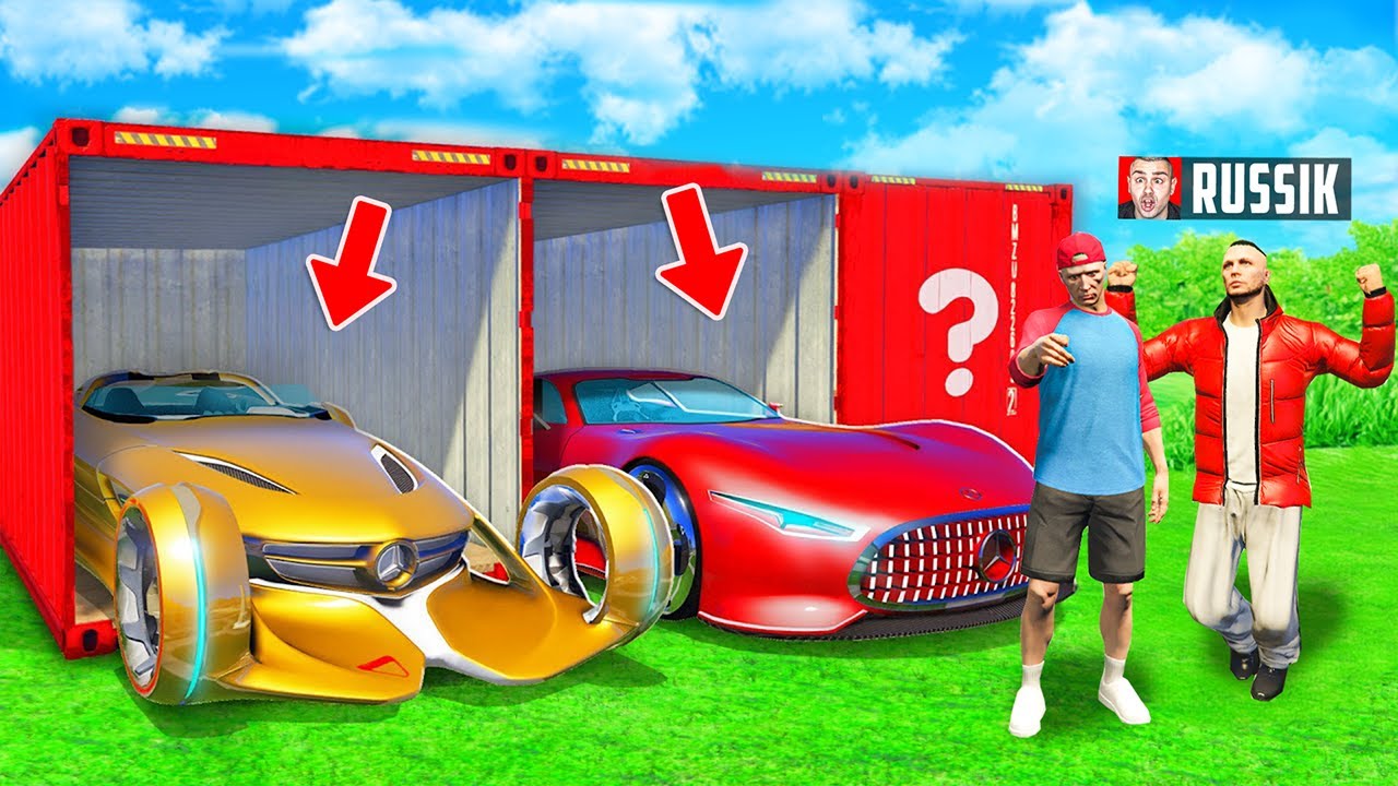 ich ÖFFNE ZUFÄLLIGE OP AUTO CONTAINER in GTA 5!