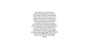 Convert CSS background shorthand to longhand