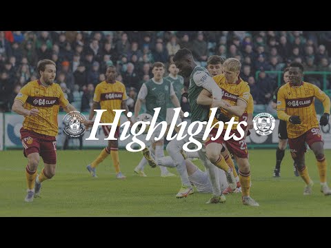 Highlights: Hibernian 1 Motherwell 1