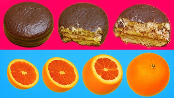 Hidden Patterns Inside Fruits and Vegetables | Stop Motion Animation 마법 ASMR 과일과 채소