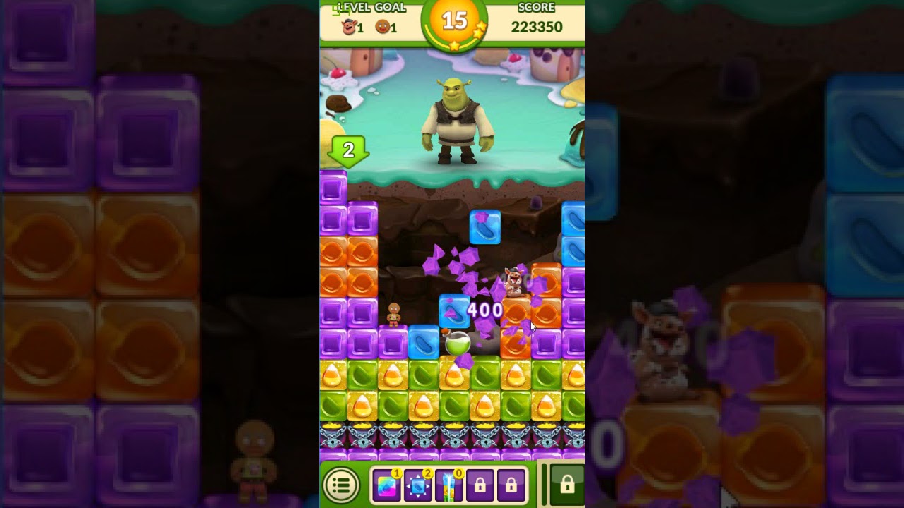 Shrek Sugar Fever level 117 no boosters 😈