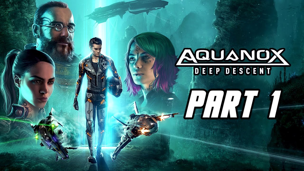 Aquanox Deep Descent Gameplay Walkthrough Part 1 No Commentary Pc Youtube