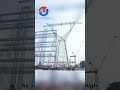Steel for TowersGet a Quote #LatticeTower #PowerTransmission #CommunicationTower #SteelFactory #fyp