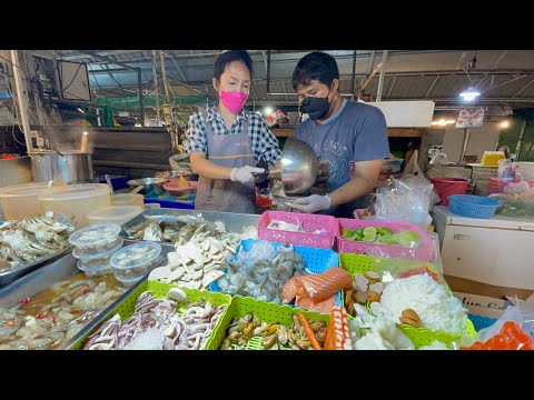 ร้านยำแซ่บHEEกระดก ตลาดนัดสุวรรณภูมิ ลาดกระบัง กทม.