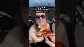 Trying The New Ghost Toast Kitkat Halloween Flavor