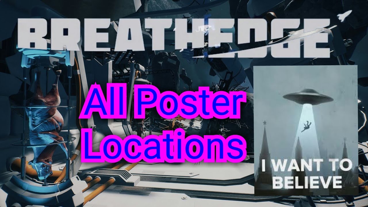 Breathedge All Poster Locations Ch 13 YouTube