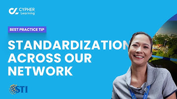 STI College, CYPHER LMS tips, Standardization across our network