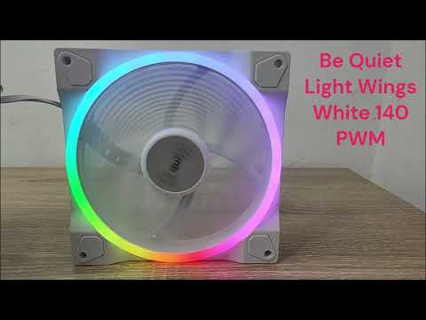 VIDEO ILUMINACION BE QUIET! LIGHT WINGS WHITE 140MM PWM