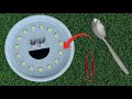 Dont Buy aNew LED Bulb! Just use a spoon to Make Your oLd LED Light up Again
