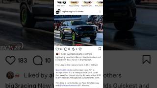 @Jeep track hawk world record
