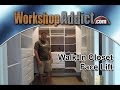 Walk-In Closet Renovation with Easy Track