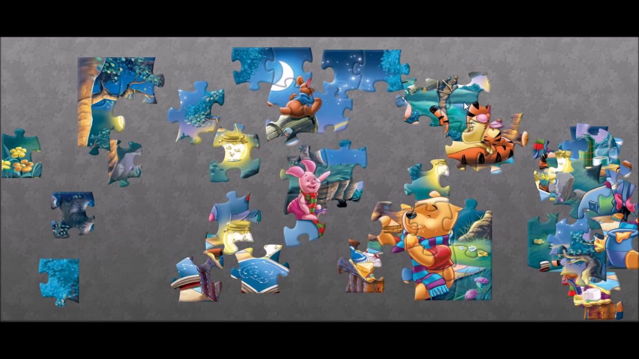 Winnie The Pooh Puzzle Tigger Piglet Eeyore Game Jigsaw Rompecabezas ...