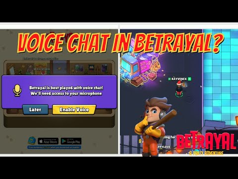 Betrayal Now Has VOICE CHAT?! Betrayal.io