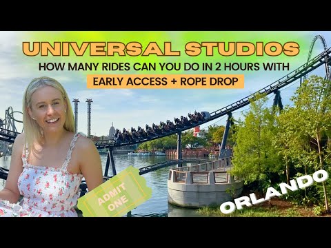 ROPE DROPPING solo at UNIVERSAL STUDIOS | Early access + Rope Drop | Orlando | Islands of Adventure Video Thumbnail