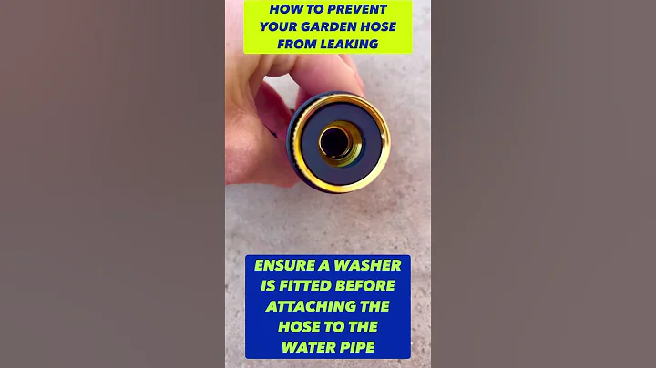 #shorts How to stop your garden hose leaking