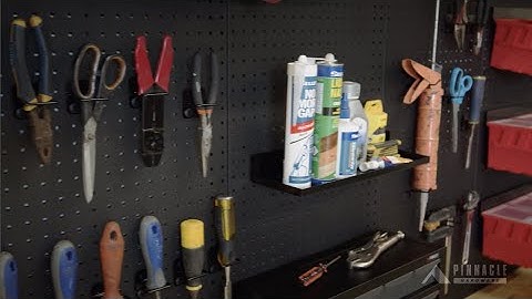 Heavy duty pegboard hooks