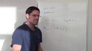 Reaction Entropy Sample Problem: Chapter 19 – Part 6