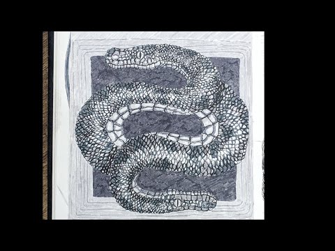 Drawing Python Logo