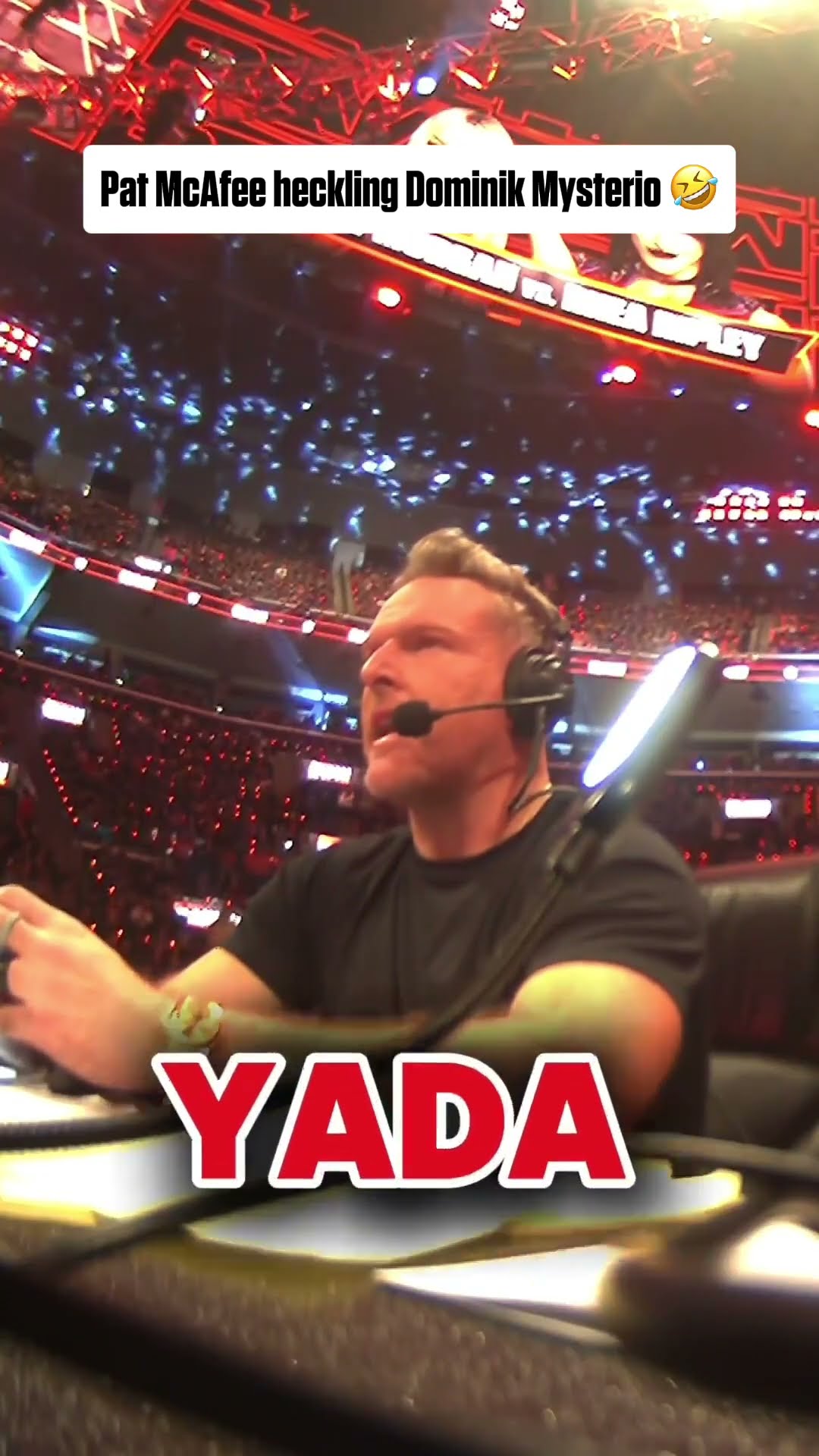 Pat McAfee \u0026 Dominik Mysterio ? (via @wwe/X)