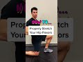 How To PROPERLY Perform The Kneeling Hip Flexor Stretch With Good Form For Tight Hip Flexors